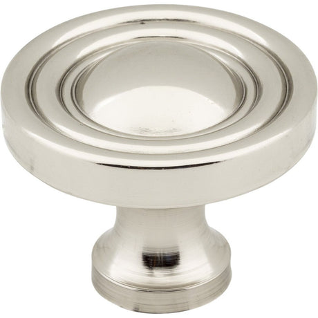 Jeffrey Alexander 818NI polished nickel cabinet knob