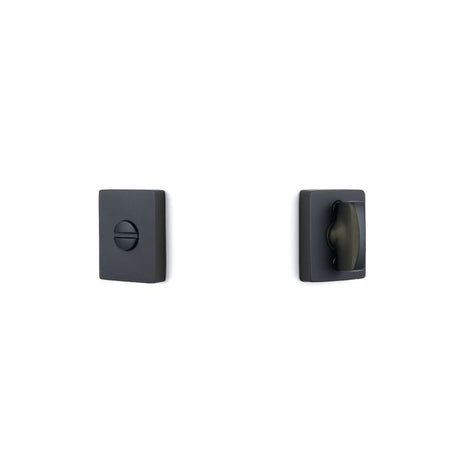 Emtek Thumbturn Privacy Lockset in Flat Black
