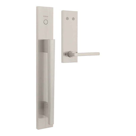 Kwikset Halifax Handleset Trim in Satin Nickel