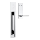Kwikset Halifax Handleset Trim in Bright Chrome