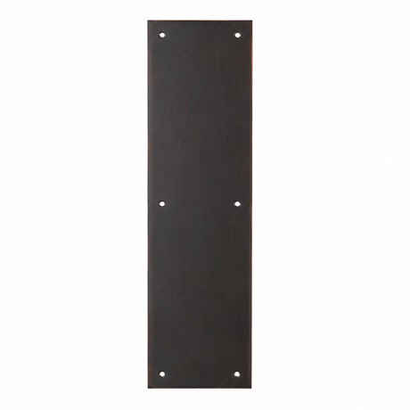 Ives 820010B416 oil rubbed bronze push plate