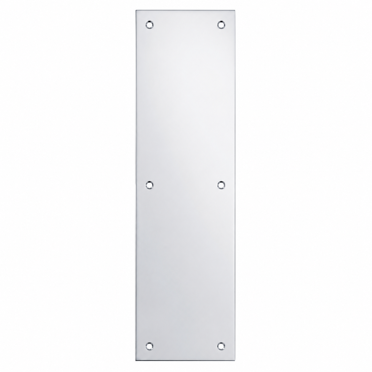 Ives 820026416 polished chrome push plate