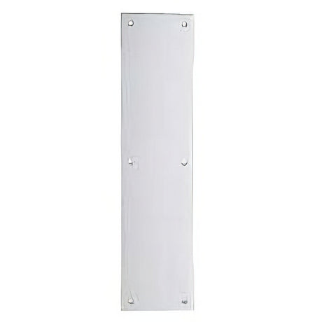 Ives 820032D315 push plate in satin stainless, additional view