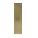Ives 82003416 polished brass push plate