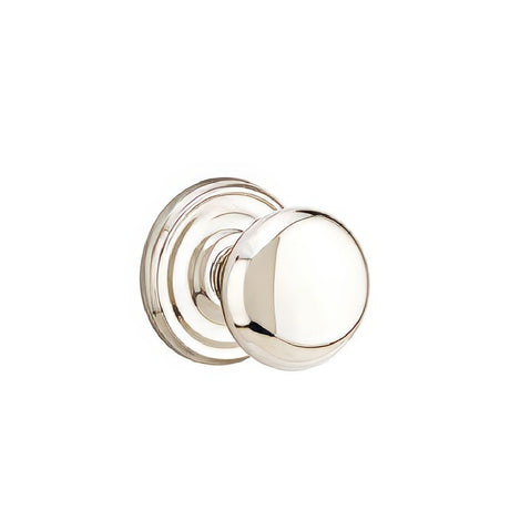 Emtek 8200PUS14 lifetime polished nickel privacy