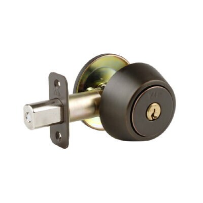 Yale 82010BP New Traditions single cylinder deadbolt, additional view