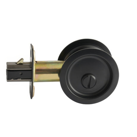 Better Home Products 820BLK matte black privacy pocket door lock