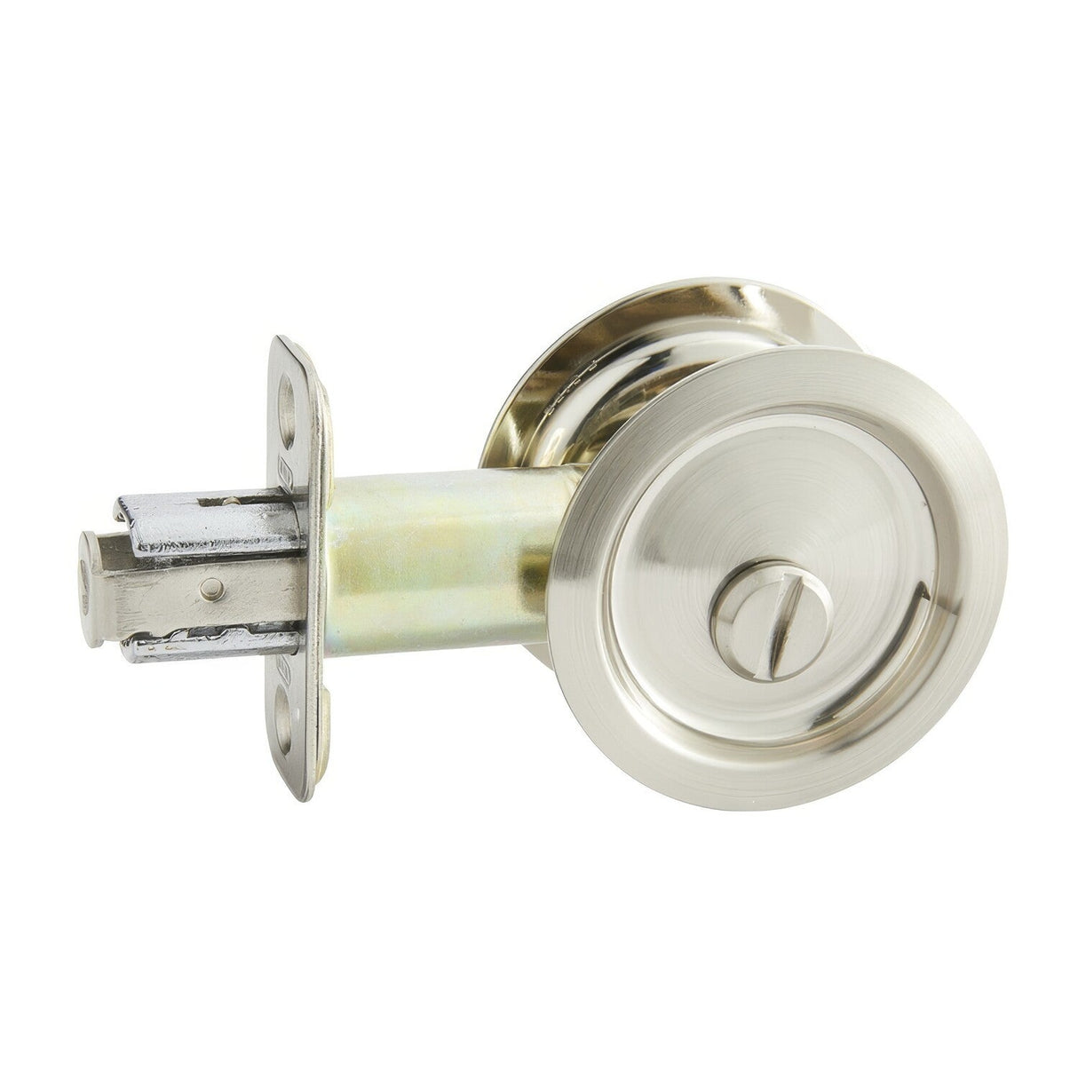 Better Home Products 820SN Miraloma Park privacy pocket door lock, additional view