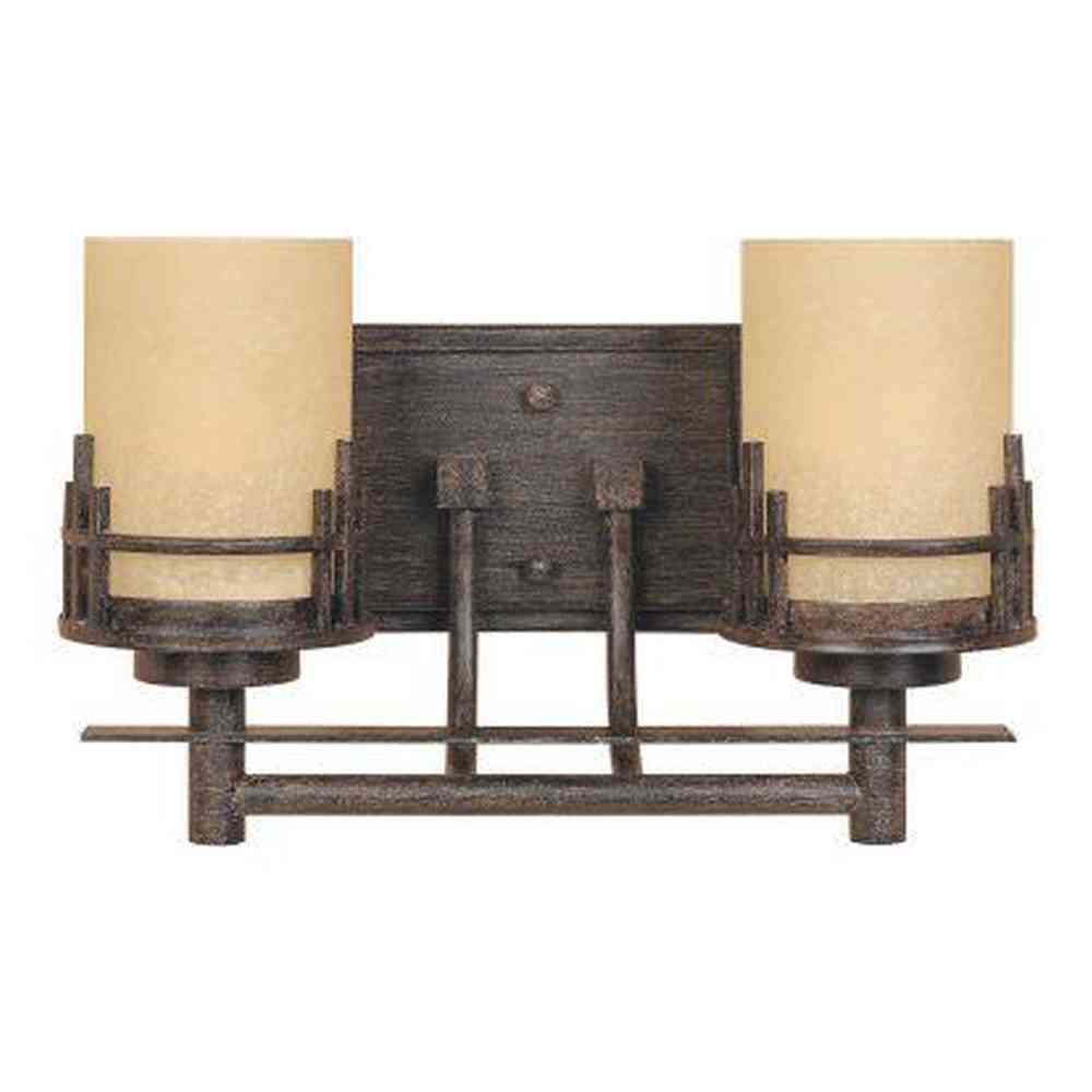 Designers Fountain 82102-WM warm mahogany vanity light