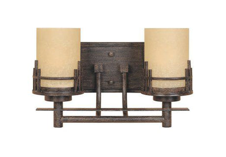 Designers Fountain 82102-WM warm mahogany vanity light