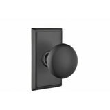 Emtek 8221PUS19 flat black privacy door knob