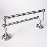 Rusticware 8222SN satin nickel double towel bar