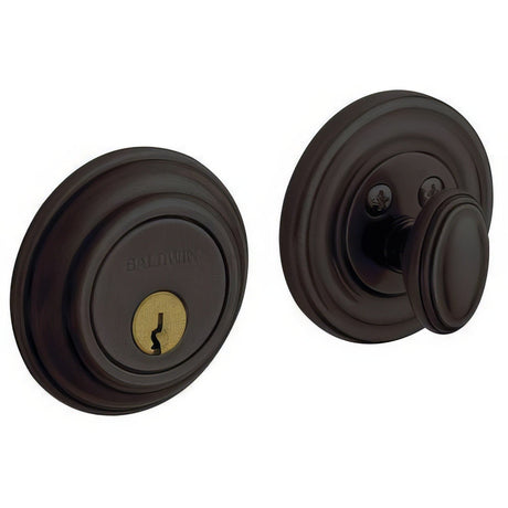Baldwin 8231402 distressed oil rubbed bronze single cylinder deadbolt