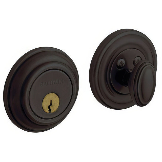 Baldwin 8231402 distressed oil rubbed bronze single cylinder deadbolt