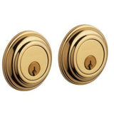 Baldwin 8232003 lifetime polished brass double cylinder deadbolt
