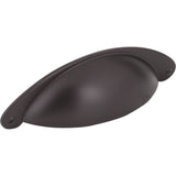 Jeffrey Alexander 8233ORB Lyon cabinet drawer pull in satin stainless, additional view