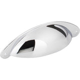 Jeffrey Alexander 8233PC polished chrome cabinet drawer pull