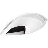 Jeffrey Alexander 8236-PC polished chrome cabinet drawer pull