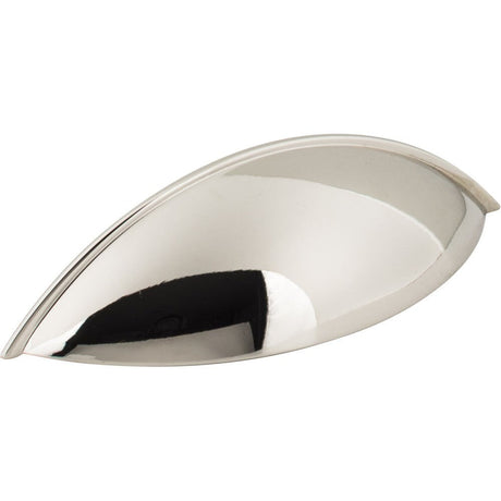 Jeffrey Alexander 8236NI polished nickel cabinet drawer pull