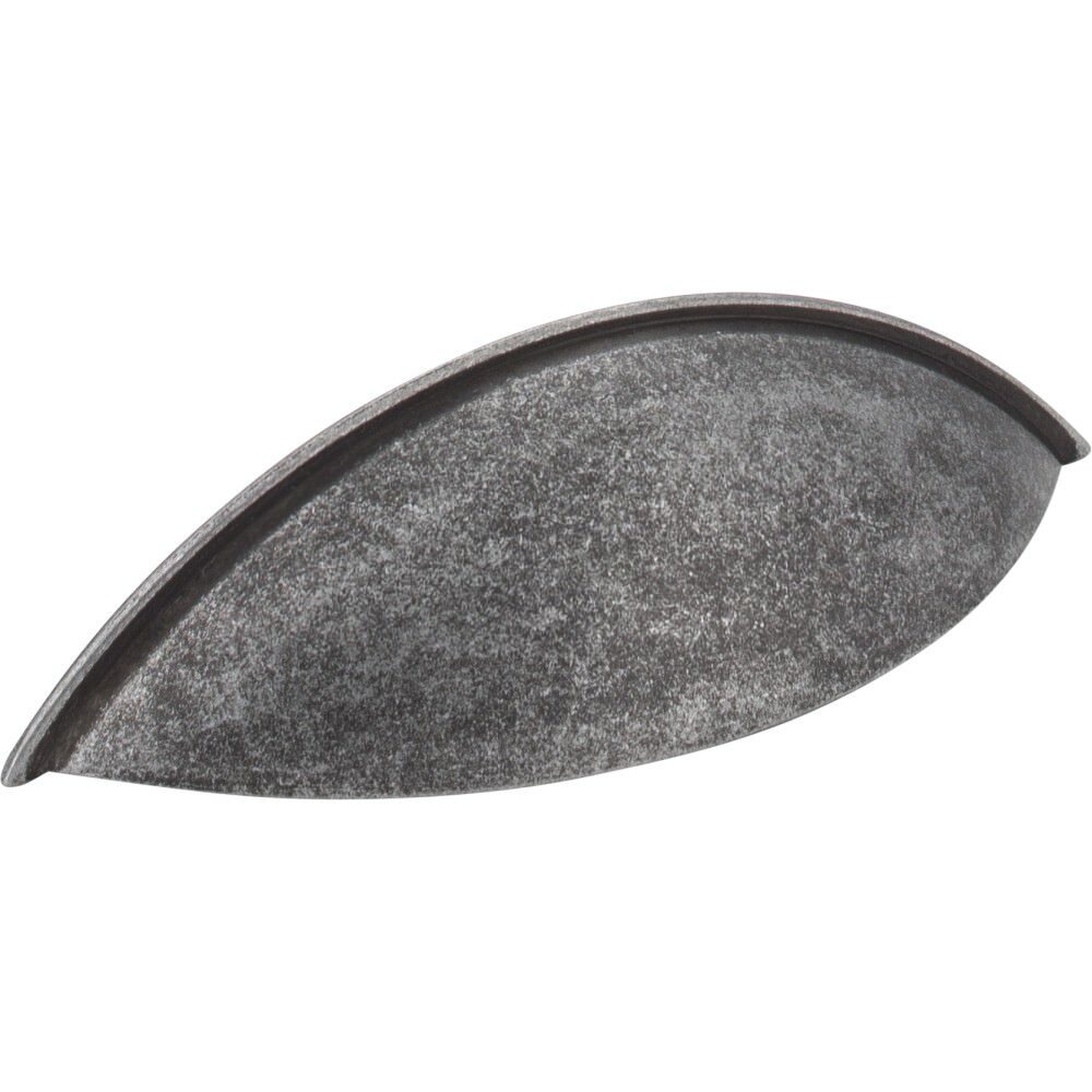 Jeffrey Alexander 8236SIM distressed antique silver cabinet drawer pull