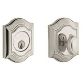 Baldwin 8237055 lifetime polished nickel single cylinder deadbolt