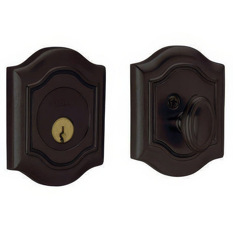 Baldwin 8237402 distressed oil rubbed bronze single cylinder deadbolt