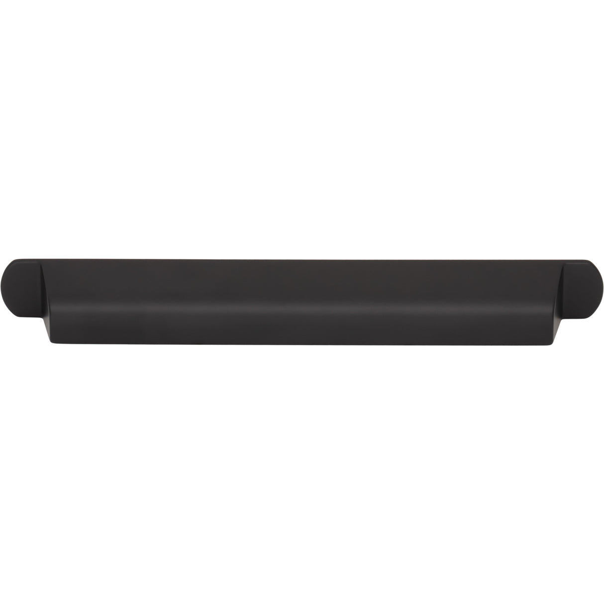Top Knobs TK3364BLK Cressing 7 9/16" Center to Center Cup/Bin Pull Flat Black