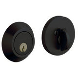 Baldwin 8241190 satin black single cylinder deadbolt
