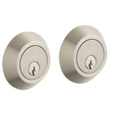 Baldwin 8242056 lifetime satin nickel double cylinder deadbolt