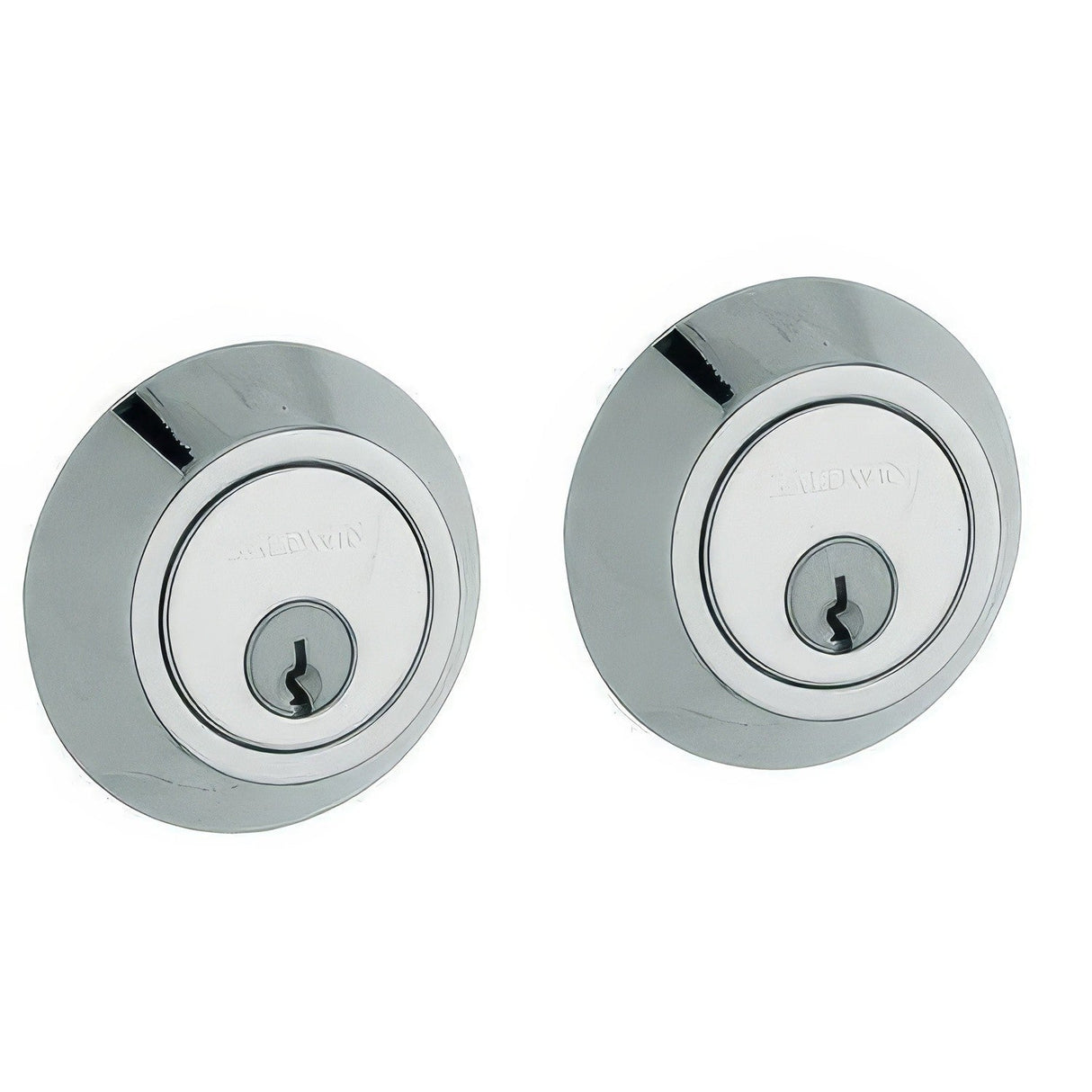 Baldwin 8242260 polished chrome double cylinder deadbolt