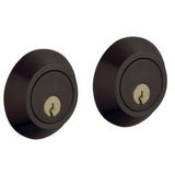 Baldwin 8242402 distressed oil rubbed bronze double cylinder deadbolt