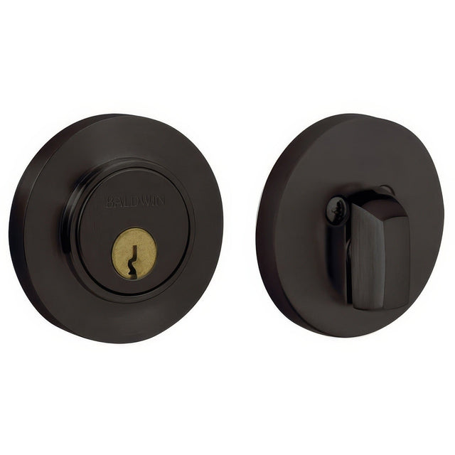 Baldwin 8244402 distressed oil rubbed bronze single cylinder deadbolt