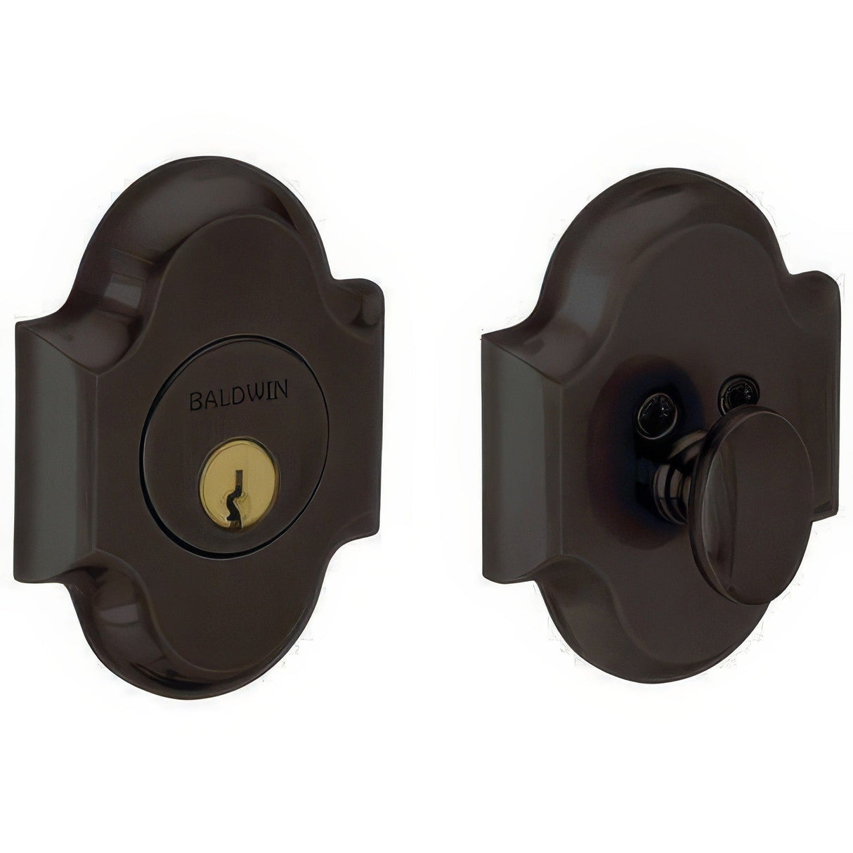 Baldwin 8252102 oil rubbed bronze single cylinder deadbolt