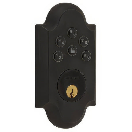 Baldwin 8252102AC1 oil rubbed bronze keypad deadbolt