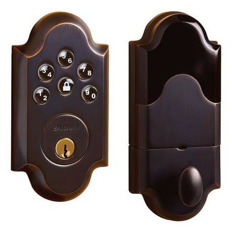 Baldwin 8252112AC1 venetian bronze keypad deadbolt