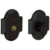 Baldwin 8252190 satin black single cylinder deadbolt