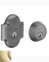 Baldwin 8253003 lifetime polished brass double cylinder deadbolt