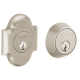 Baldwin 8253056 lifetime satin nickel double cylinder deadbolt