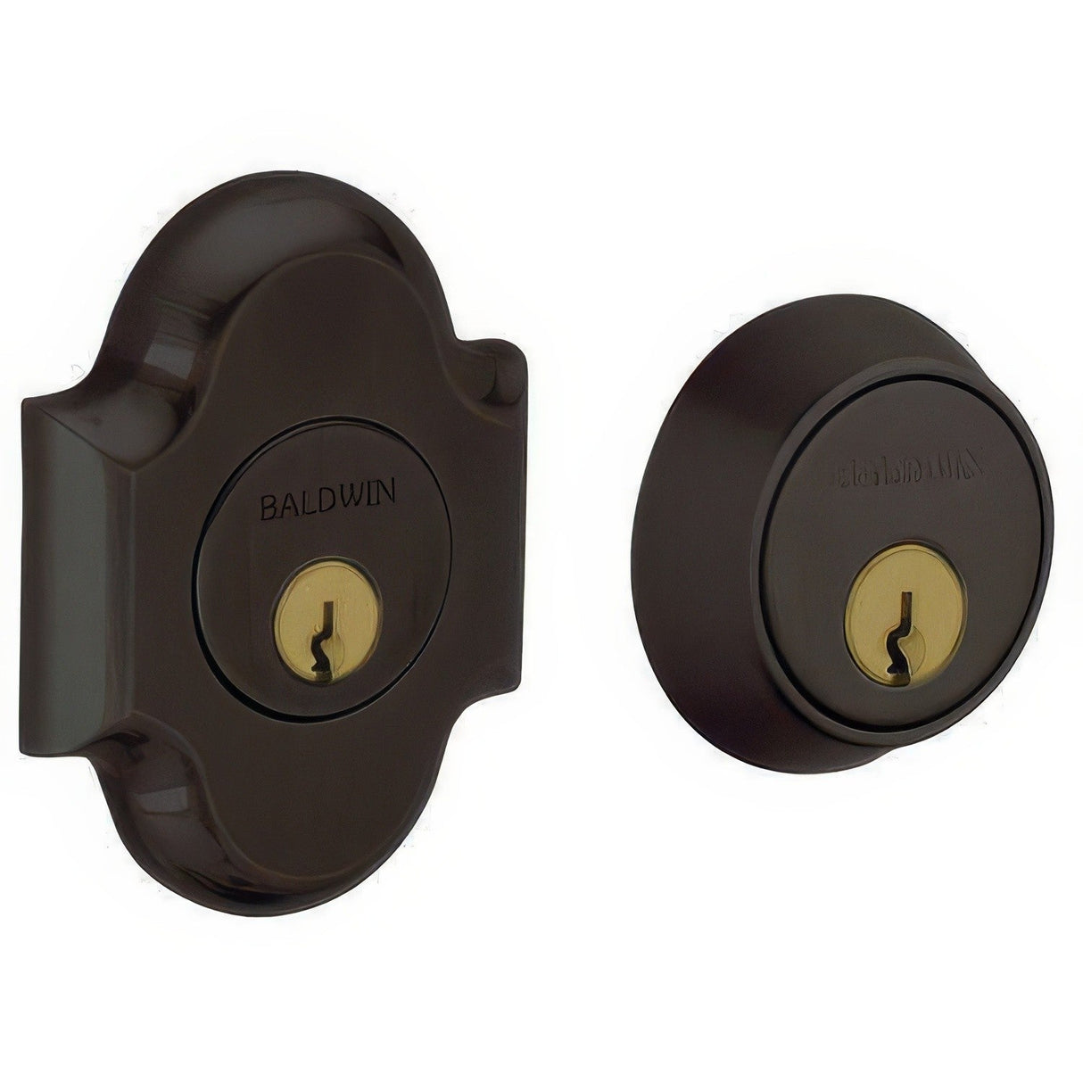 Baldwin 8253102 oil rubbed bronze double cylinder deadbolt