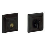 Baldwin 8254190 satin black single cylinder deadbolt