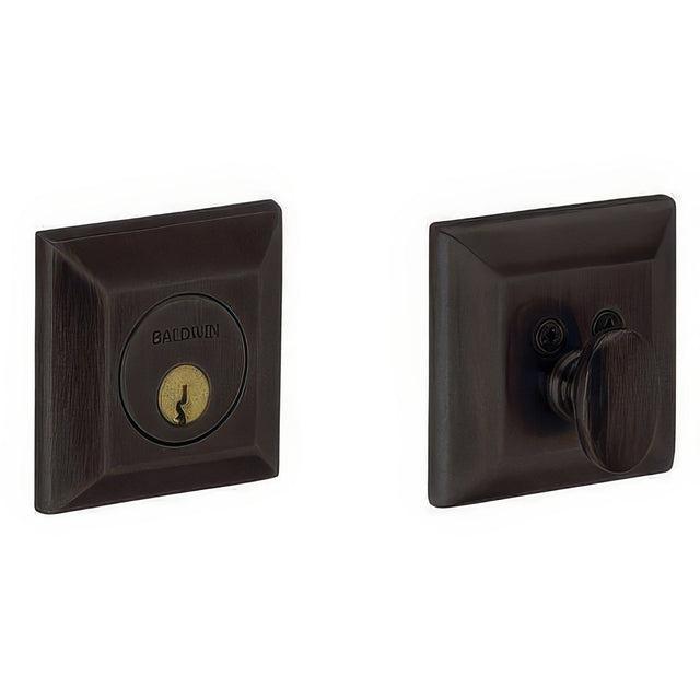 Baldwin 8254402 distressed oil rubbed bronze single cylinder deadbolt