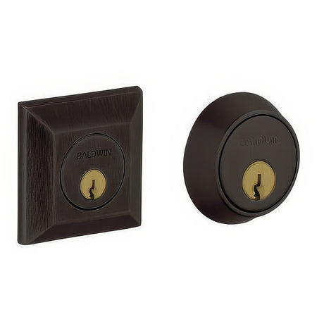 Baldwin 8255102 oil rubbed bronze double cylinder deadbolt