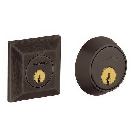 Baldwin 8255112 venetian bronze double cylinder deadbolt