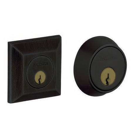 Baldwin 8255190 satin black double cylinder deadbolt