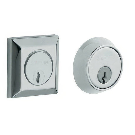 Baldwin 8255260 polished chrome double cylinder deadbolt