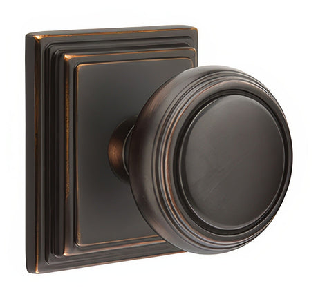 Emtek 8261NWUS10B oil rubbed bronze privacy door knob