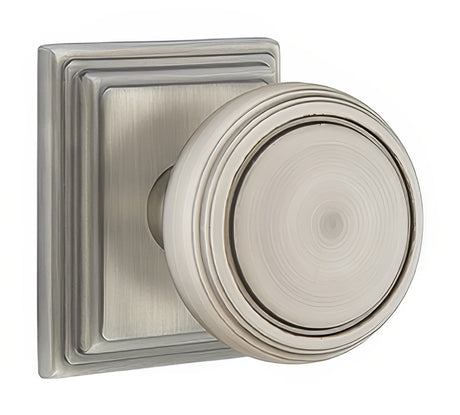 Emtek 8261NWUS15A pewter privacy door knob