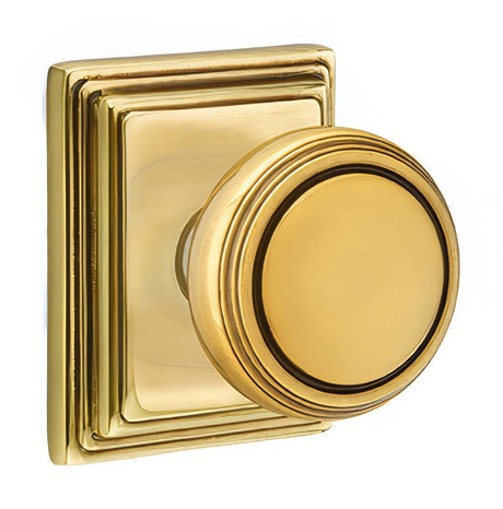 Emtek 8261NWUS7 french antique brass privacy door knob