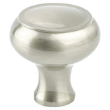 Berenson 8279-1BPN-P brushed nickel cabinet knob