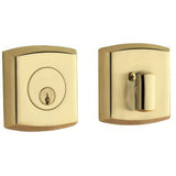 Baldwin 8285003 lifetime polished brass single cylinder deadbolt